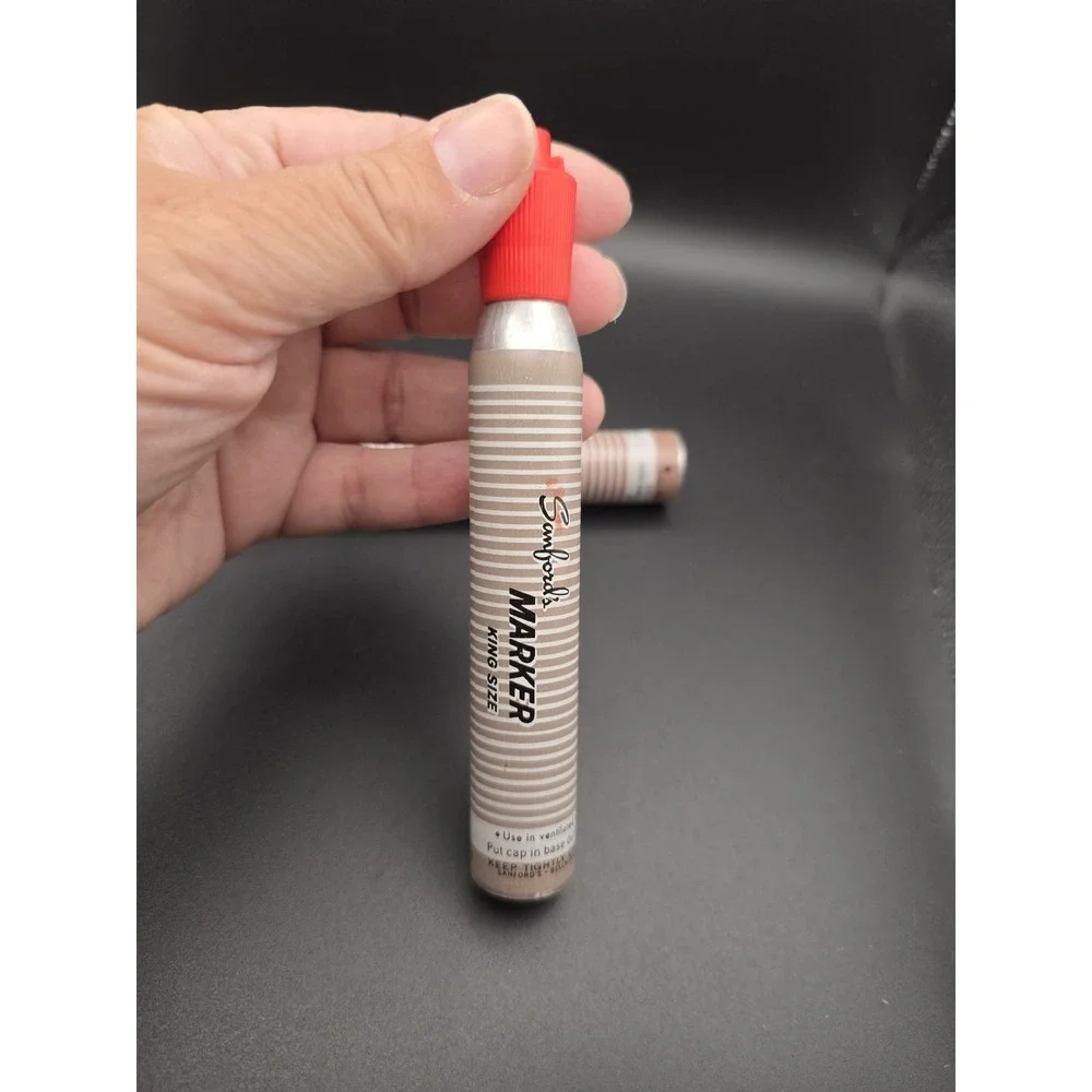 Vintage Sanford King Size Red Permanent Markers Works